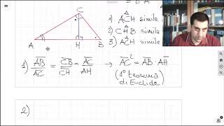 Olimpiadi matematica  Idea 1 Geometria  Similitudine [upl. by Gulgee429]