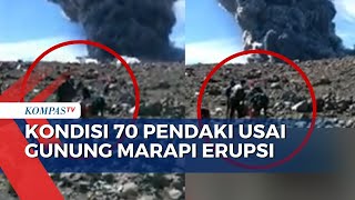 Gunung Marapi Erupsi BKSDA dan Aparat Terkait Evakuasi 70 Pendaki [upl. by Zadack333]