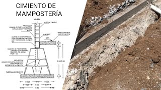 Como construir una cimentación de mampostería How to build a masonry foundation 🗿 [upl. by Ihcekn]