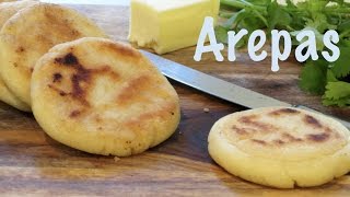 Arepas Venezolanas  The Frugal Chef [upl. by Hendrik]