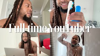 The Life Of A FullTime YouTuber  Self Care  GRWM [upl. by Atiuqer]