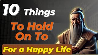 10 Things to Hold Onto for a Peaceful and Happy Li [upl. by Leilamag]