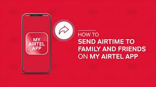 My Airtel App How To Share Airtime With Me2U [upl. by Annor]