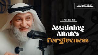 40 Nawawi Hadiths  42 Attaining Allah’s Forgiveness [upl. by Eenitsed]