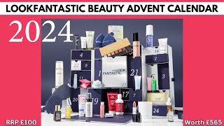 LOOKFANTASTIC 2024 ADVENT CALENDAR [upl. by Akkina]