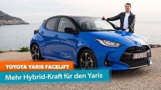 Toyota setzt voll auf Hybrid Wir fahren das Facelift des Toyota Yaris  mobilede [upl. by Oiluarb]