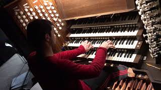 Improvisation on a Cipher  James Orford plays The Grand Organ of St Pauls Cathedral London [upl. by Wylie]