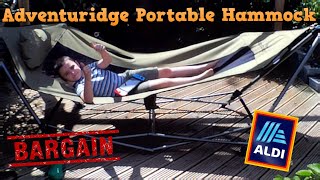 Bargain Aldi Adventuridge Portable Hammock [upl. by Moria]