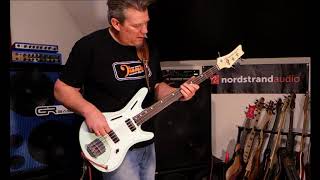 Nordstrand Acinonyx Bass  Bergantino Forte HP amp HD412  Andy Irvine [upl. by Cynar]