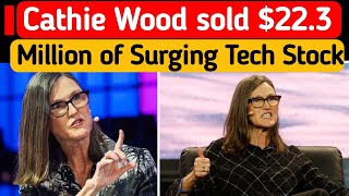 Why Cathie Wood Sells 223 Million in Tech Stocks  Is Market Turbulence [upl. by Eterg816]