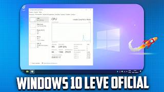 Windows 10 LEVE com ISO Oficial MICROSOFT Boot e instalação [upl. by Nodmac778]