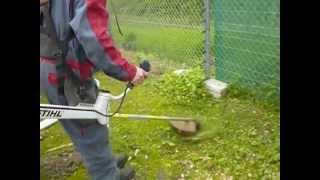 Stihl FS 450 bosmaaier [upl. by Lion379]