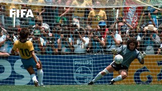 Brazil 11 France PSO 34  1986 FIFA World Cup  Match Highlights [upl. by Alyakcim]