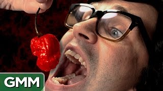 World’s Hottest Pepper Challenge Carolina Reaper [upl. by Esylla702]