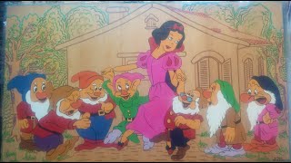 BLANCANIEVES encajerompecabezas Official Disney 1964 [upl. by Yun]