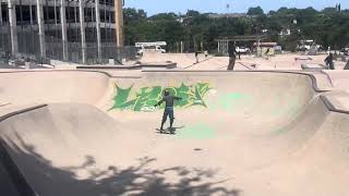 Heath Eiland amp Morgan Moss Skatepark  74 [upl. by Bohon]