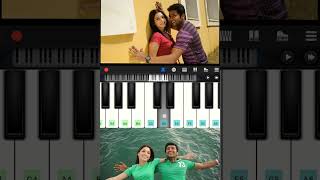 Vizhi Moodi Yosithal Song Piano tutorial [upl. by Rodolfo]