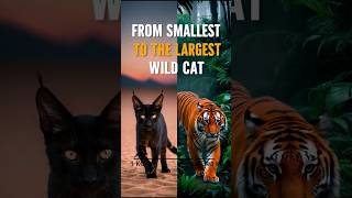 From the Smallest to the Largest Wild Cat 🐾 [upl. by Meredeth]