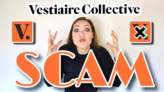 You NEED to know this about VC Vestiaire Collective is scamming customers  Review [upl. by Gnivri]