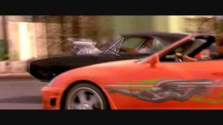 Fast and Furious 1 2 3 4  High Speed Chase video and lyrics fast five soundtrack song [upl. by Artemus]