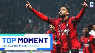 LoftusCheek scores TWO at San Siro  Top Moment  MilanBologna  Serie A 202324 [upl. by Dleifniw]