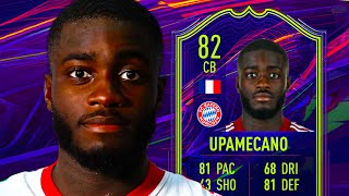 WORTH THE COINS 🤔 82 OTW UPAMECANO PLAYER REVIEW  FIFA 22 ULTIMATE TEAM [upl. by Edana60]