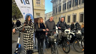 A Novara arrivano le biciclette a pedalata elettrica a noleggio oltre ai monopattino [upl. by Silber890]