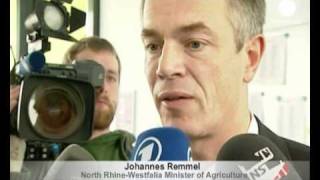 Alerta alimentaria por dioxina en Alemania [upl. by Darmit]