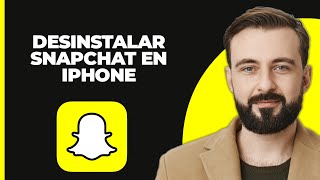 Cómo Desinstalar Snapchat en iPhone ACTUALIZADO [upl. by Nairolf962]