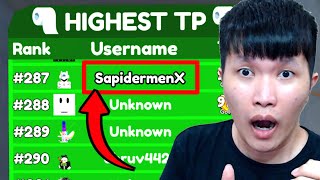 OMG AKU MASUK TOP LEADERBOARD RANKED PVP DI TOILET TOWER DEFENSE ROBLOX [upl. by Neeneg]