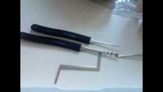 Lockpicking  les outils de crochetage de serrure [upl. by Fleurette]