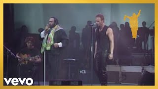 Luciano Pavarotti Sting  Franck Panis Angelicus Live [upl. by Sheline678]