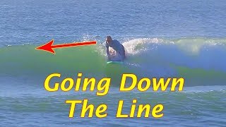 Surfing analysis  Popup and go down the line [upl. by Lledraw]