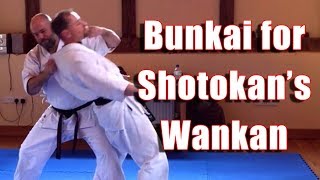 Practical Kata Bunkai Shotokan’s Wankan [upl. by Horace338]