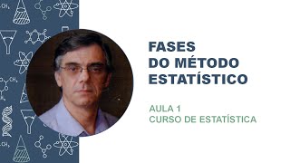 Estatística  Aula 1  Fases do Método Estatístico [upl. by Ekal]