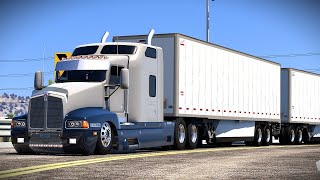 Kenworth T600  Estrenamos Trailas WABASH Y Camion  Truck Simulator [upl. by Harutek]