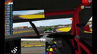 Race 6 Circuit de Algarve  Portimao 3StoogesFunServer GEN3 FVR Supercars V8s [upl. by Rainah26]