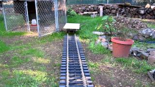 75 inch gauge railroad track test 1 [upl. by Kellia455]