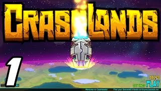 Crashlands E01  Getting Started Gameplay  Playthrough  1080p [upl. by Faline]