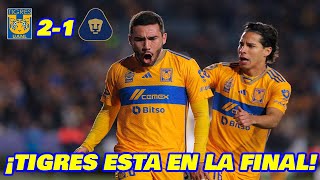 TIGRES ESTA EN LA FINAL DE LIGA MX SEMIFINALES VUELTA APERTURA 2023  EN ZONA FUT [upl. by Ahsiei]