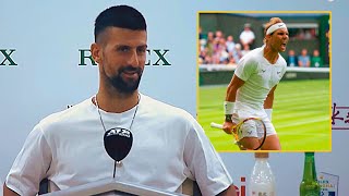 Novak Djokovic fue preguntado sobre NADAL su Respuesta fue Magnífica [upl. by Antonina892]