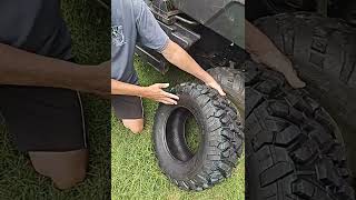 WEIZE 25x10 12 ATV Tires 25 x10x12 Rear All Terrain Tire 6PR Mud Gravel Sand Rocky and UTV Tir [upl. by Enilrek]