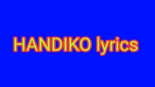 Hadiko lyrics by Gnkamaukarongo [upl. by Nnairret]