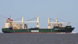 RICKMERS SINGAPORE  Elbe höhe Otterndorf [upl. by Adniral]