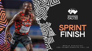 Cheruiyot strikes 1500m gold for Kenya  World Athletics U20 Championships Cali 2022 [upl. by Koffler]