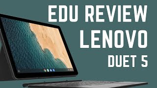 Lenovo Duet 5 Chromebook  Education Usability Review [upl. by Ahsakal]