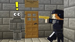 Sneaking Into Enemies Vault Secure Bunker  Minecraft WAR 38 [upl. by Quillan]