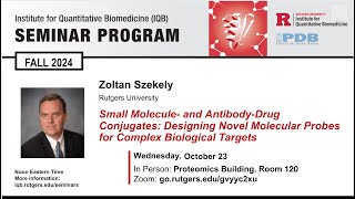 Small Molecule and Antibody Drug Conjugates Designing Novel Molecular Probes for Biological Targets [upl. by Atiuqihs]