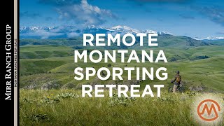 Montana Ranches for Sale  Trout Creek Ranch Truly EndoftheRoad [upl. by Suciram]