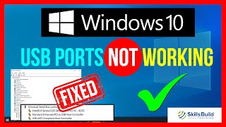 🔥 How to Fix USB Ports Not Working in Windows 10 FAST [upl. by Ahsekam]